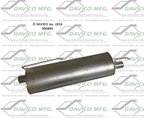 Davico 898890 Exhaust Muffler - Rear - view 1