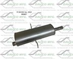 Davico 898897 Exhaust Muffler - Rear - view 1