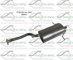 Davico 898922 Exhaust Muffler - Rear - view 1