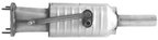 Davico 95337 Catalytic Converter - Center - view 1