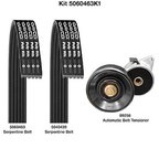 Dayco 5060463K1 Serpentine Belt Drive Component Kit - Air Conditioning or  Alternator and Tensioner - view 2
