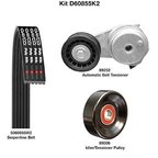 Dayco D60855K2 Serpentine Belt Drive Component Kit - Main Drive - view 1