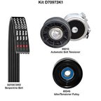 Dayco D70973K1 Serpentine Belt Drive Component Kit - Main Drive - view 1
