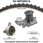 Dayco WP036K1A Engine Timing Belt Kit with Water Pump - view 2