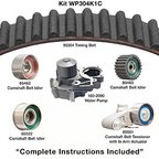 Dayco WP304K1C Engine Timing Belt Kit with Water Pump - view 1