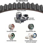 Dayco WP307K1B Engine Timing Belt Kit with Water Pump - view 2