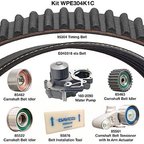 Dayco WPE304K1C Engine Timing Belt Kit with Water Pump - view 2