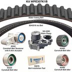 Dayco WPE307K1B Engine Timing Belt Kit with Water Pump - view 2