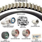 Dayco WPE328K1A Engine Timing Belt Kit with Water Pump - view 2