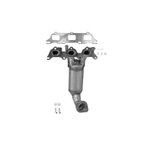 Eastern Convertors 20439 Catalytic Converter with Integrated Exhaust Manifold - Front Right - view 1