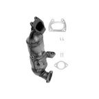 Eastern Convertors 20465 Catalytic Converter with Integrated Exhaust Manifold - Front Left - view 3