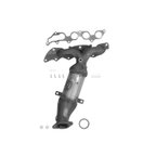 Eastern Convertors 30589 Catalytic Converter with Integrated Exhaust Manifold - Front - view 3