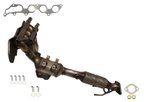 Eastern Convertors 30628 Catalytic Converter with Integrated Exhaust Manifold - Front - view 2