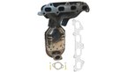 Eastern Convertors 40653 Catalytic Converter with Integrated Exhaust Manifold - Front - view 2