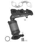 Eastern Convertors 40663 Catalytic Converter with Integrated Exhaust Manifold - Front Left - view 4