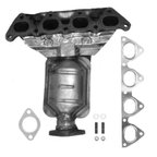 Eastern Convertors 40736 Catalytic Converter with Integrated Exhaust Manifold - Front - view 3