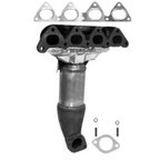 Eastern Convertors 40846 Catalytic Converter with Integrated Exhaust Manifold - Front - view 1