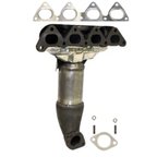 Eastern Convertors 40846 Catalytic Converter with Integrated Exhaust Manifold - Front - view 2