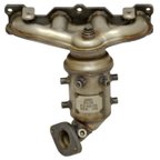 Eastern Convertors 40963 Catalytic Converter with Integrated Exhaust Manifold - Front - view 3