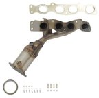 Eastern Convertors 41184 Catalytic Converter with Integrated Exhaust Manifold - Front - view 2