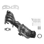 Eastern Convertors 41221 Catalytic Converter with Integrated Exhaust Manifold - Front - view 3