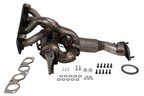 Eastern Convertors 41394 Catalytic Converter with Integrated Exhaust Manifold - Front - view 3