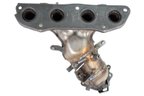 Eastern Convertors 41396 Catalytic Converter with Integrated Exhaust Manifold - Front - view 2