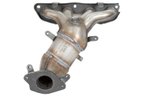 Eastern Convertors 41396 Catalytic Converter with Integrated Exhaust Manifold - Front - view 3