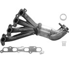 Eastern Convertors 50458 Catalytic Converter with Integrated Exhaust Manifold - Front - view 3