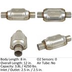 Eastern Convertors 70249 Catalytic Converter - Center or Rear - view 2