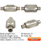 Eastern Convertors 92466 Catalytic Converter - Rear - view 2