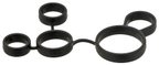 Elring 223.870 Engine Oil Filter Housing Seal - view 1