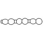 Elring 435.860 Engine Intake Manifold Gasket - view 2