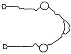 Elring 488.050 Engine Timing Cover Gasket - view 2