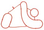Elring 633.540 Engine Oil Cooler Gasket - view 2