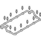 Elring 755.991 Engine Valve Cover Gasket - view 5