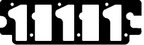Elring 832.456 Engine Valve Cover Gasket - Upper - view 1