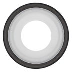 Elring 877.130 Engine Crankshaft Seal - Rear - view 2