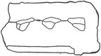 Elring 887.120 Engine Valve Cover Gasket - view 3