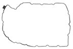 Elring 981.270 Engine Oil Pan Gasket - view 3