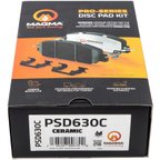 MAGMA PSD630C Disc Brake Pad Set - Rear - view 5