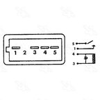 Four Seasons 35749 A/C Compressor Cut-Out Relay - view 5