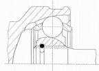 GKN Loebro 305304 CV Joint Kit - Front Left or Front Outer - view 1