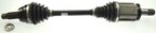 GKN Loebro 305728 CV Axle Shaft - Front Left - view 1