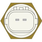 Global Parts 1712511 Engine Coolant Temperature Sensor - view 2