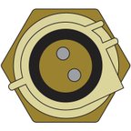 Global Parts 1712587 Engine Coolant Temperature Sensor - view 2