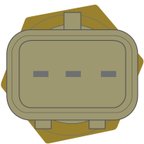 Global Parts 1712628 Engine Coolant Temperature Sensor - view 2
