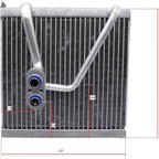 Global Parts 4712302 A/C Evaporator Core - view 1