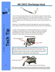 Global Parts 4812852 A/C Refrigerant Discharge Hose - view 3
