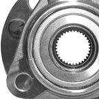 GSP 104017HD Wheel Bearing and Hub Assembly - Front - view 3